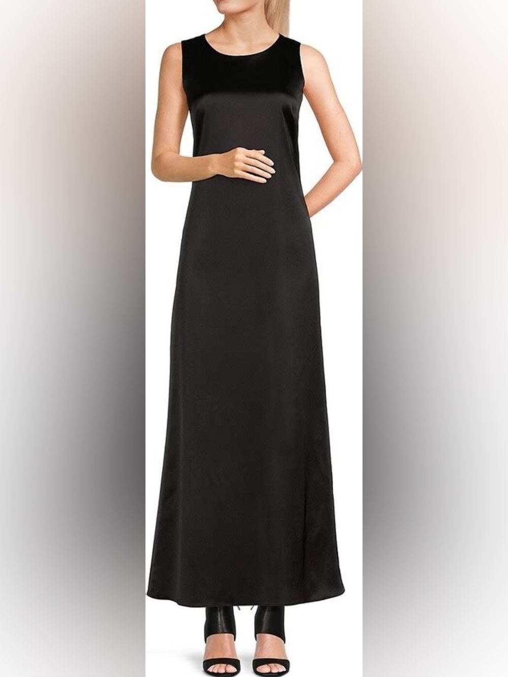 J McLaughlin Black Sleeveless Maxi Dress